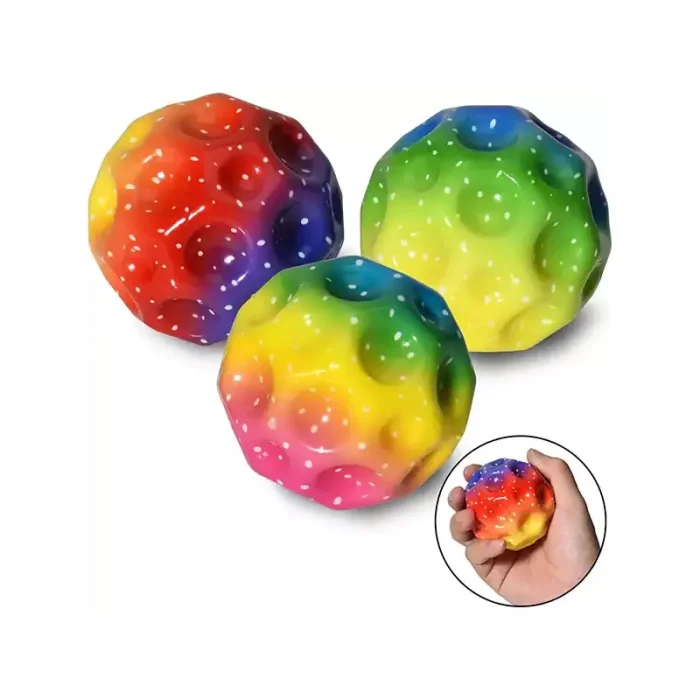 توپ شیطونک ضد جاذبه مدل رنگین کمانی کد  7113336