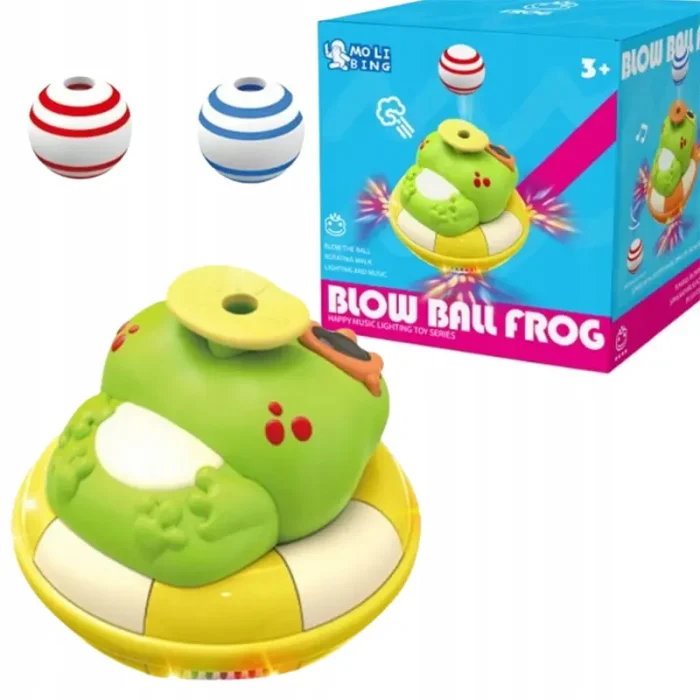 اسباب بازی موزیکال قورباغه و توپ فوتی کد QB164Y