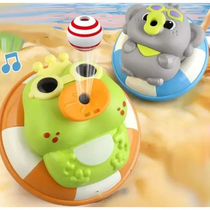 اسباب بازی موزیکال قورباغه و توپ فوتی کد QB164Y