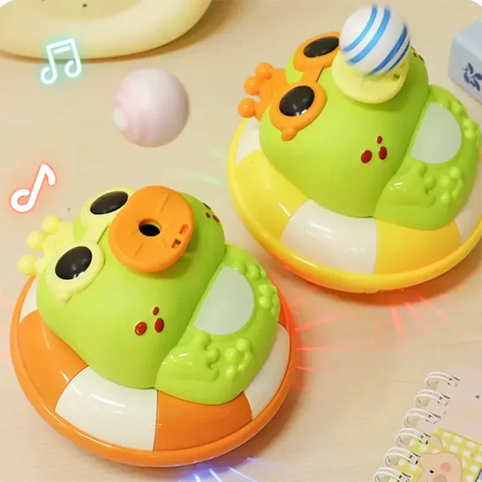 اسباب بازی موزیکال قورباغه و توپ فوتی کد QB164Y