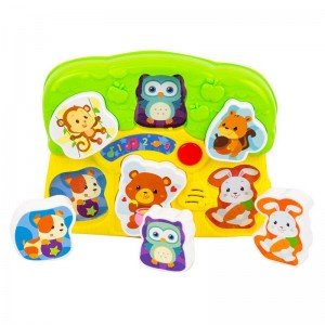 اسباب بازی جورچین و پازل حیوانات موزیکال  Winfun مدل 00771