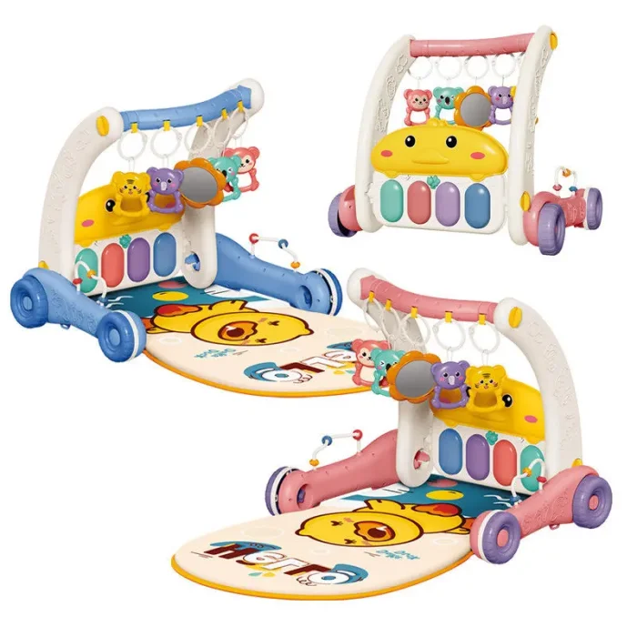 واکر و فرش بازی موزیکال کودک 2 در 1 کد ZY1668085