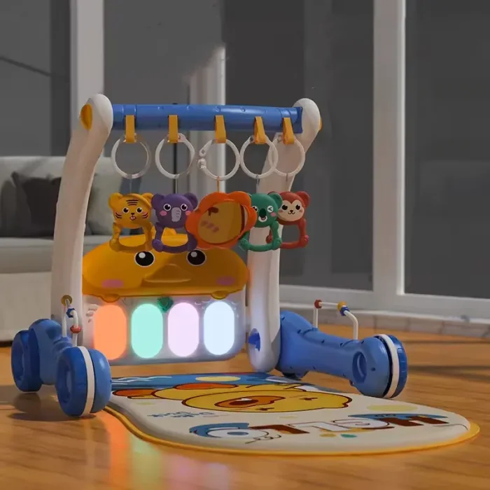 واکر و فرش بازی موزیکال کودک 2 در 1 کد ZY1668085