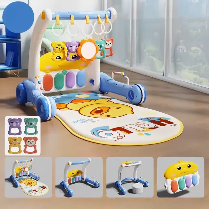 واکر و فرش بازی موزیکال کودک 2 در 1 کد ZY1668085