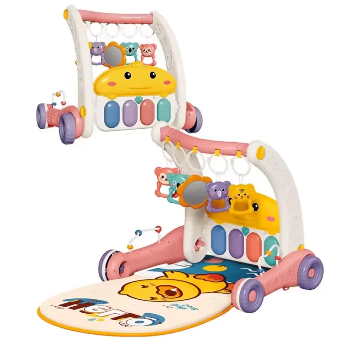 واکر و فرش بازی موزیکال کودک 2 در 1 کد ZY1668085