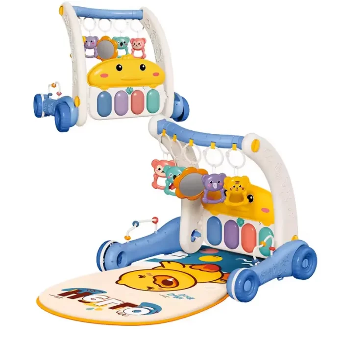 واکر و فرش بازی موزیکال کودک 2 در 1 کد ZY1668085