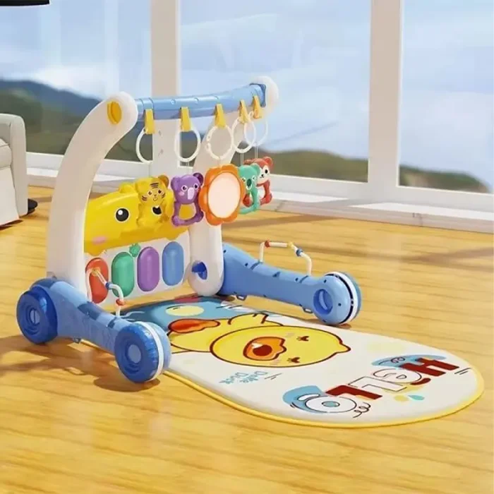 واکر و فرش بازی موزیکال کودک 2 در 1 کد ZY1668085