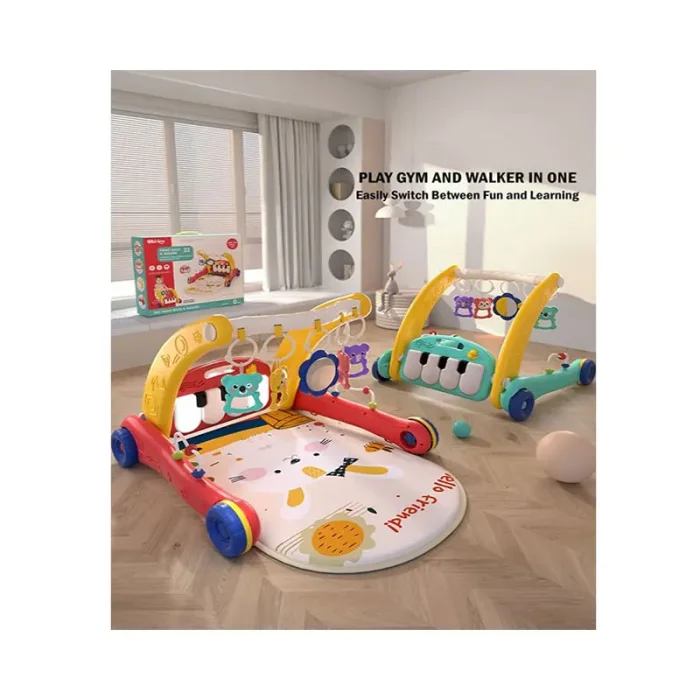 واکر و فرش بازی موزیکال کودک 2 در 1 کد ZY1655503