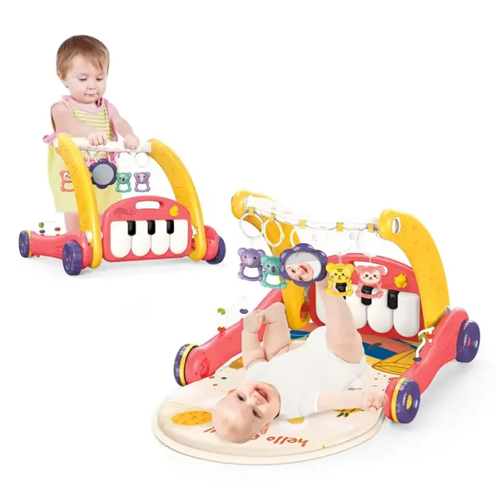 واکر و فرش بازی موزیکال کودک 2 در 1 کد ZY1655503