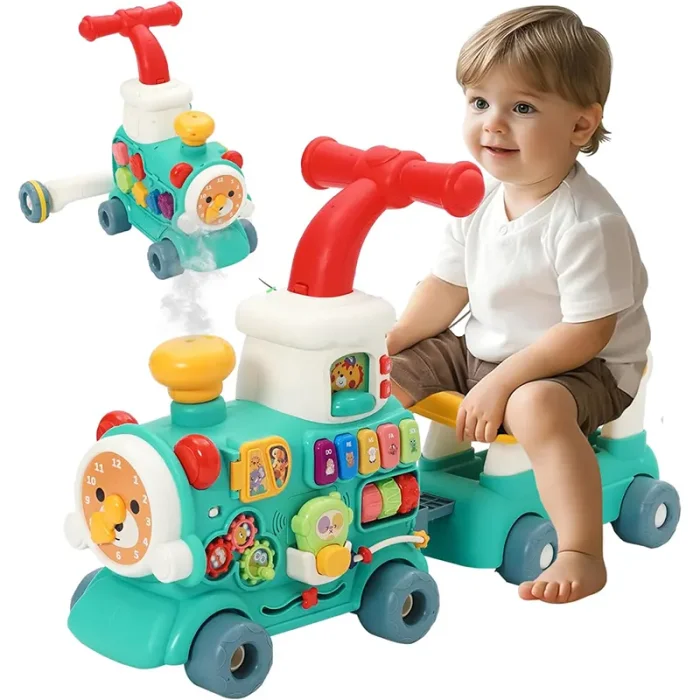 واکر چندکاره موزیکال طرح قطار کد ZY1851084