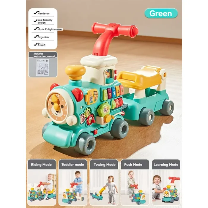 واکر چندکاره موزیکال طرح قطار کد ZY1851084