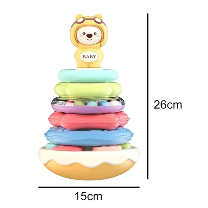 حلقه هوش تعادلی موزیکال طرح خرس کد 3603