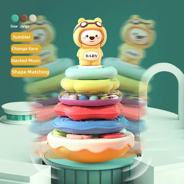 حلقه هوش تعادلی موزیکال طرح خرس کد 3603