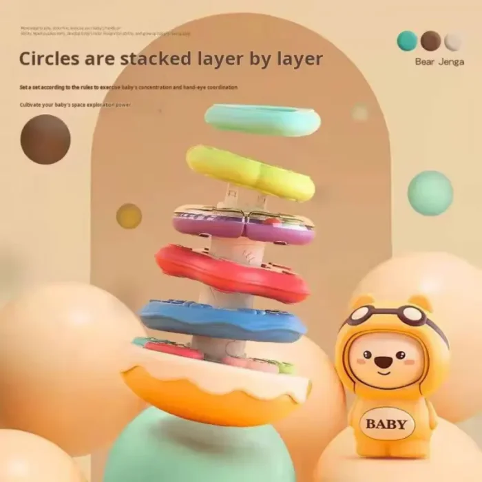 حلقه هوش تعادلی موزیکال طرح خرس کد 3603