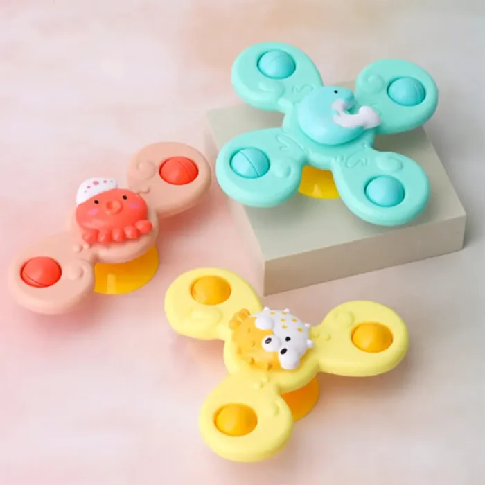 اسپینر چسبونکی 3 عددی مدل حیوانات دریایی کد 908887