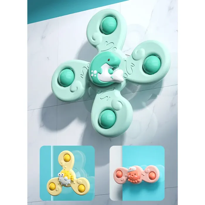 اسپینر چسبونکی 3 عددی مدل حیوانات دریایی کد 908887