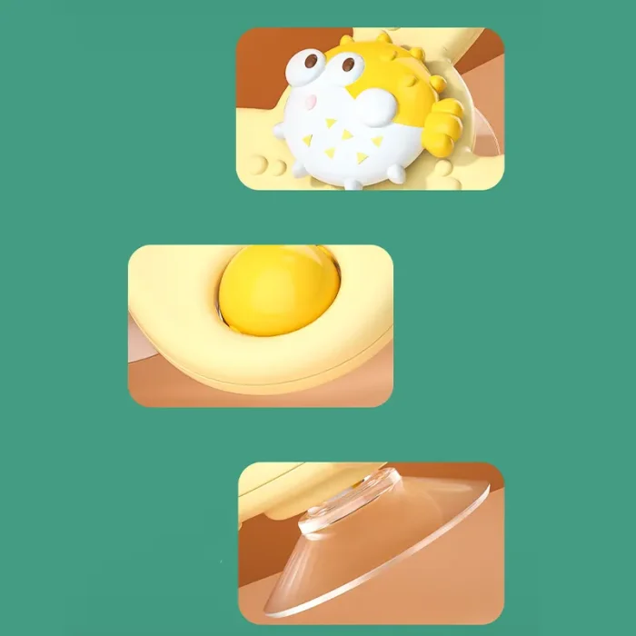 اسپینر چسبونکی 3 عددی مدل حیوانات دریایی کد 908887