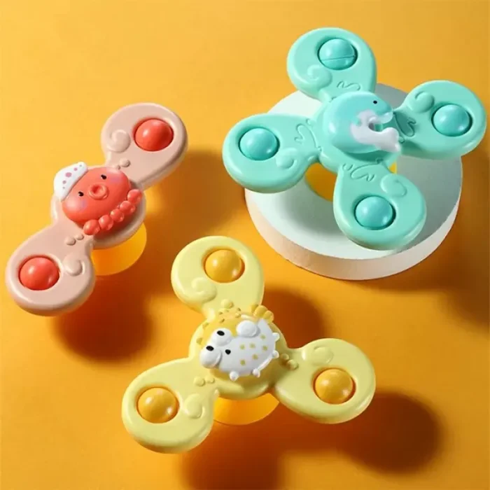 اسپینر چسبونکی 3 عددی مدل حیوانات دریایی کد 908887