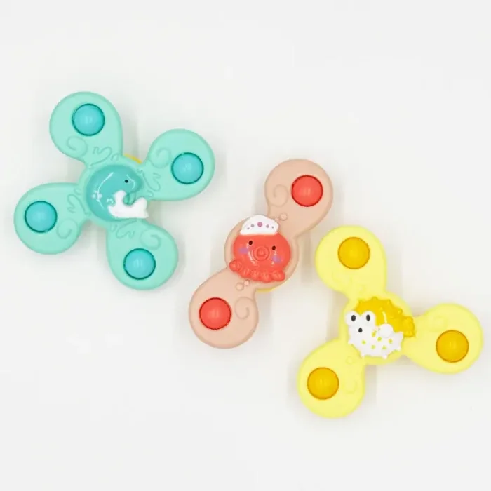 اسپینر چسبونکی 3 عددی مدل حیوانات دریایی کد 908887