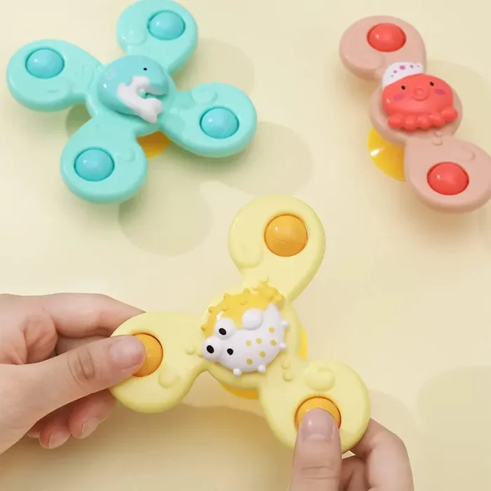 اسپینر چسبونکی 3 عددی مدل حیوانات دریایی کد 908887