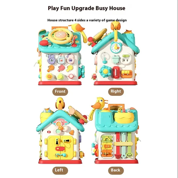 اسباب بازی مکعب هوش طرح خانه کد ZY1800407