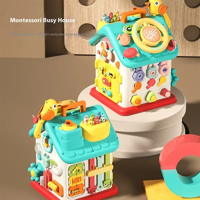 اسباب بازی مکعب هوش طرح خانه کد ZY1800407