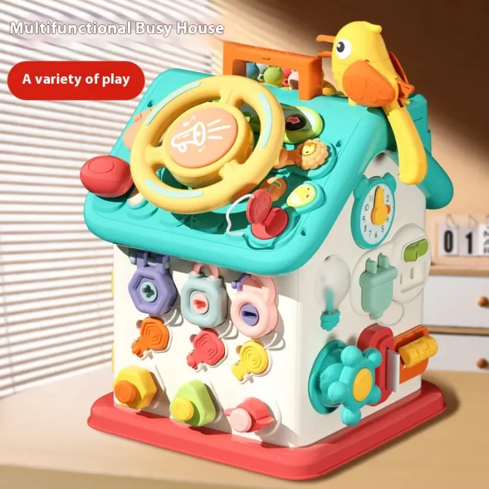 اسباب بازی مکعب هوش طرح خانه کد ZY1800407