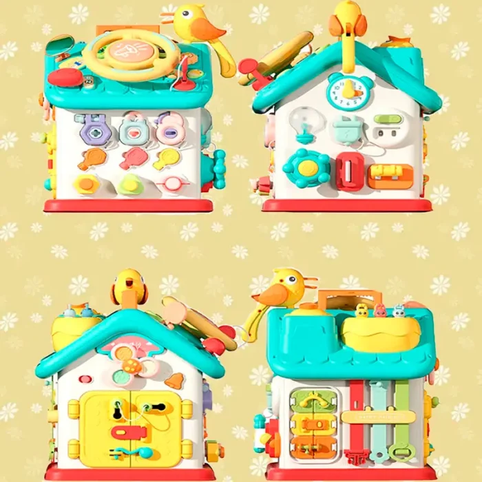 اسباب بازی مکعب هوش طرح خانه کد ZY1800407