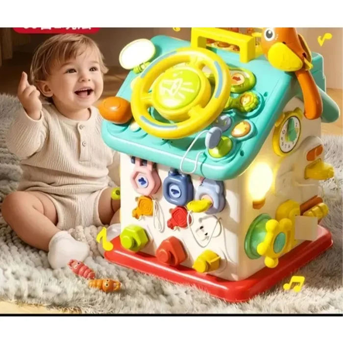 اسباب بازی مکعب هوش طرح خانه کد ZY1800407