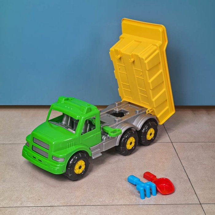 کامیون اسباب بازی خاکریز Maxi Truck سبز کد 6903F8