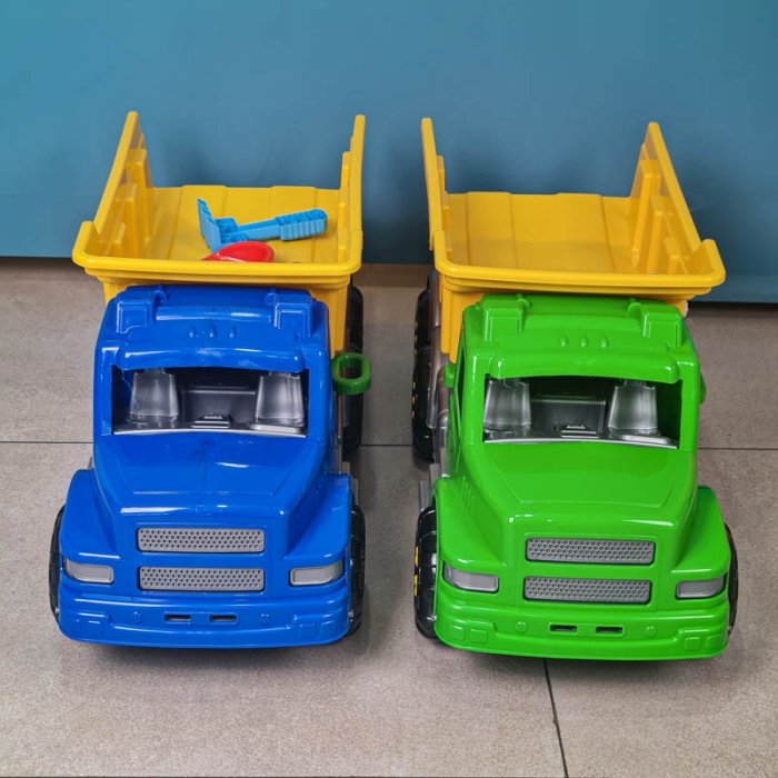 کامیون اسباب بازی خاکریز Maxi Truck آبی کد 6902F8