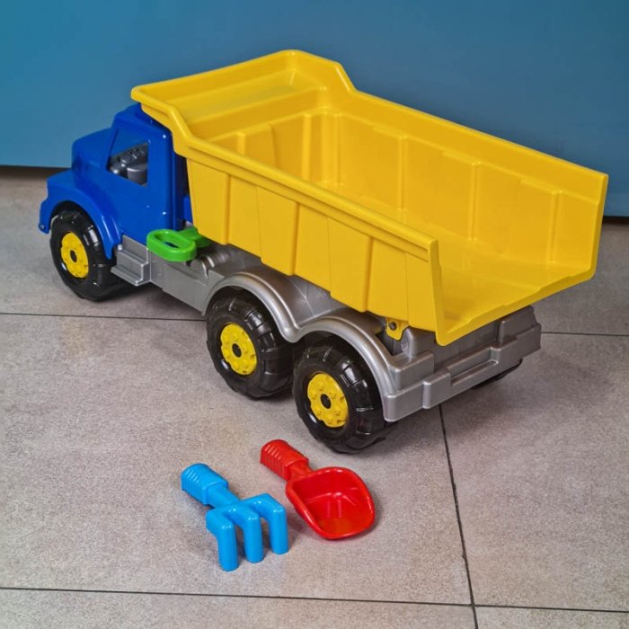 کامیون اسباب بازی خاکریز Maxi Truck آبی کد 6902F8
