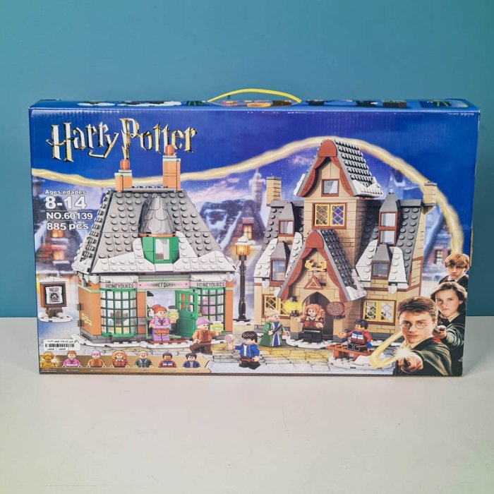 اسباب بازی لگو هری پاتر 885 تکه روستا هاگزمید کد 60139