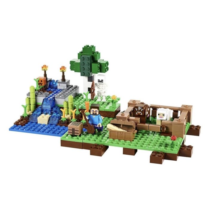 اسباب بازی لگو ماینکرفت 262 تکه کد 23014