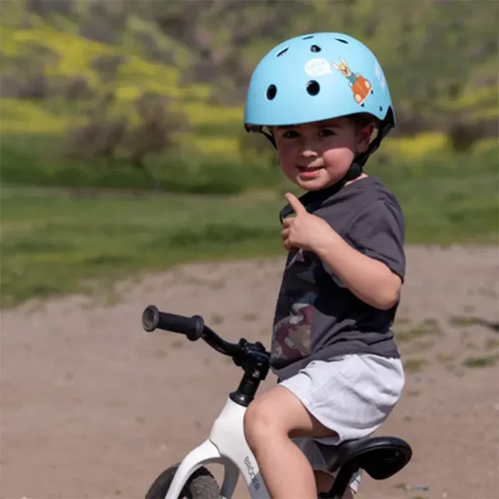 کلاه ایمنی کیک اند رول Kick and roll Scooter سایز S رنگ آبی کد P/H1/AB