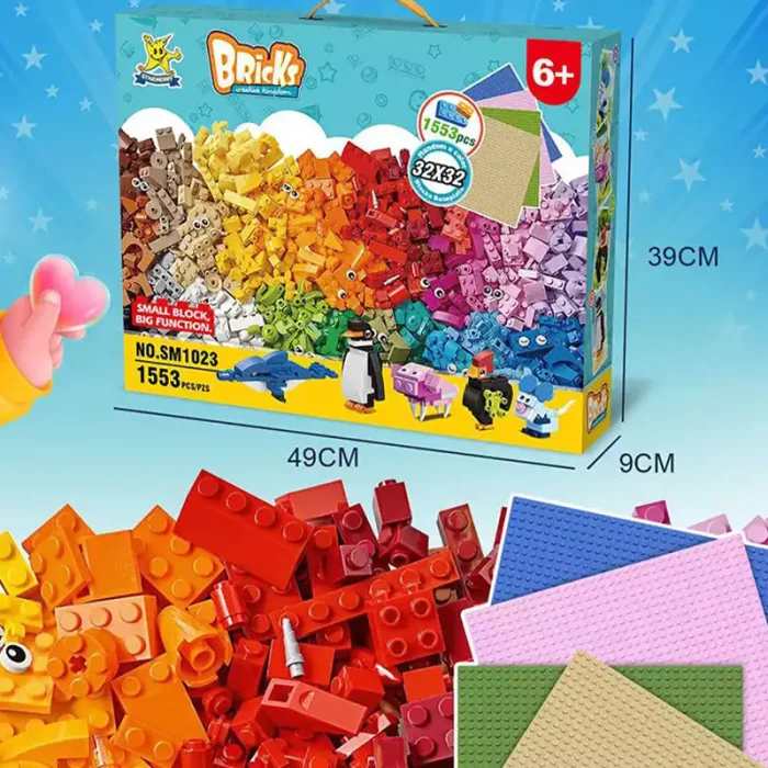 اسباب بازی لگو کلاسیک 1553 تکه  کد SM1023