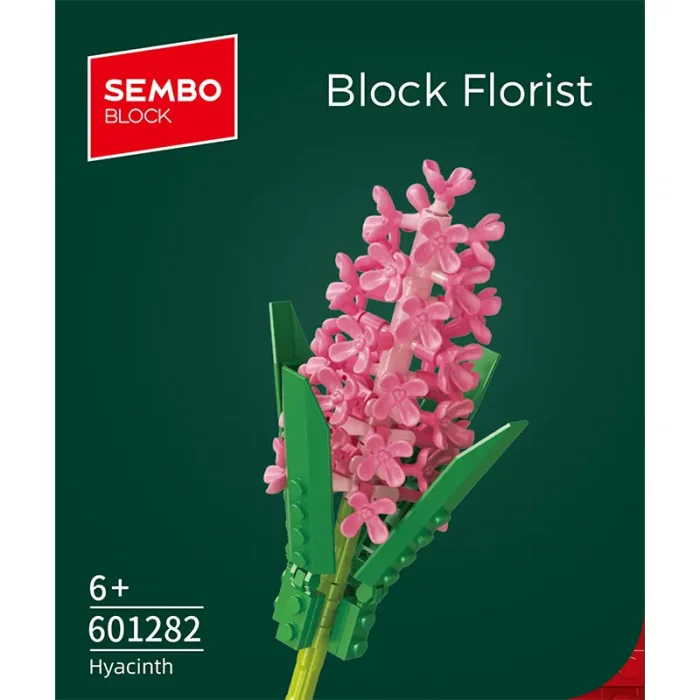 لگو آیکون مدل گل شاخه ای 114 تکه مدل سنبل کد 601282