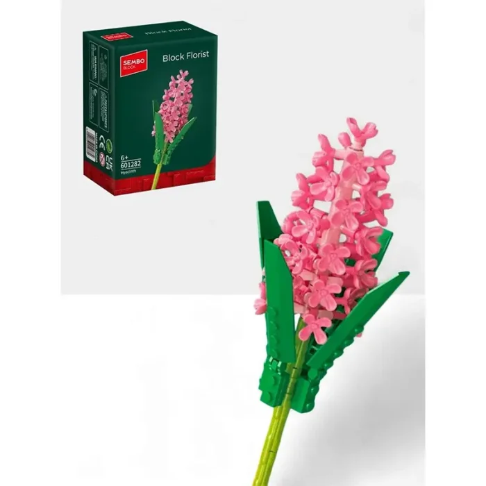 لگو آیکون مدل گل شاخه ای 114 تکه مدل سنبل کد 601282