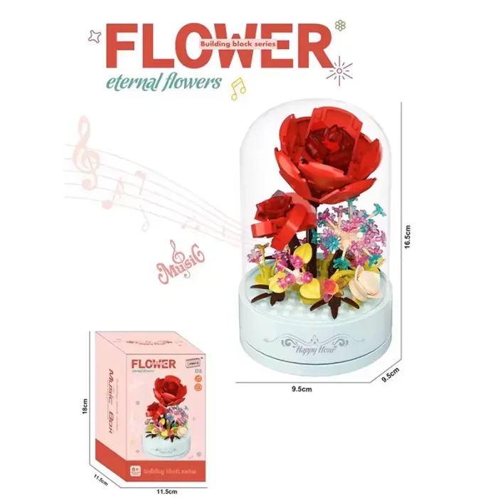 لگو گل رز موزیکال کد 6686D2
