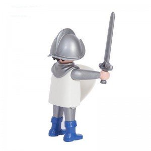 آدمک شوالیه با لباس طوسی  Playmobil مدل 10043