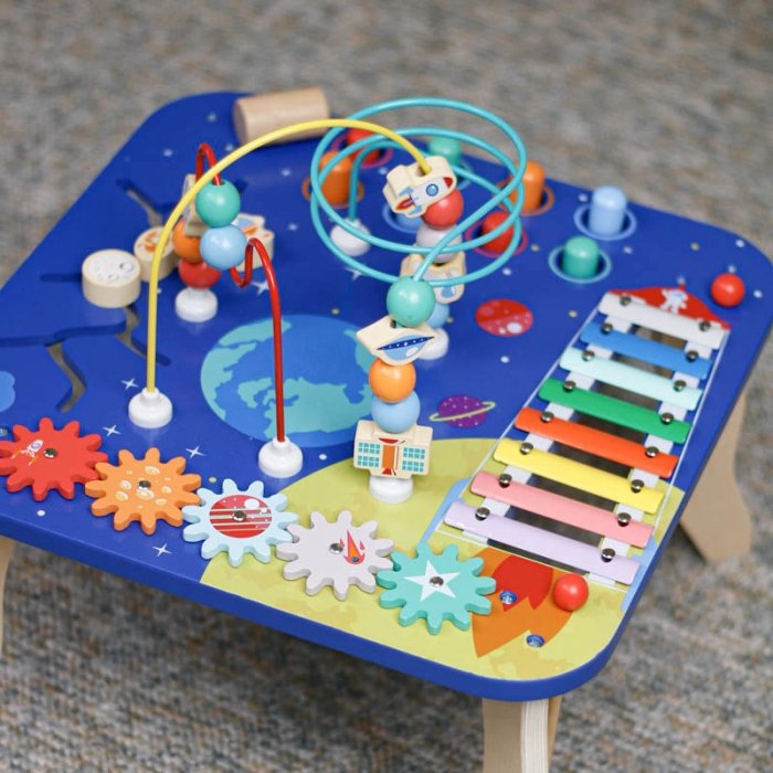 میز بازی چوبی کهکشان  کد BL20217