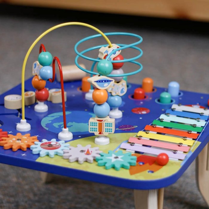 میز بازی چوبی کهکشان  کد BL20217