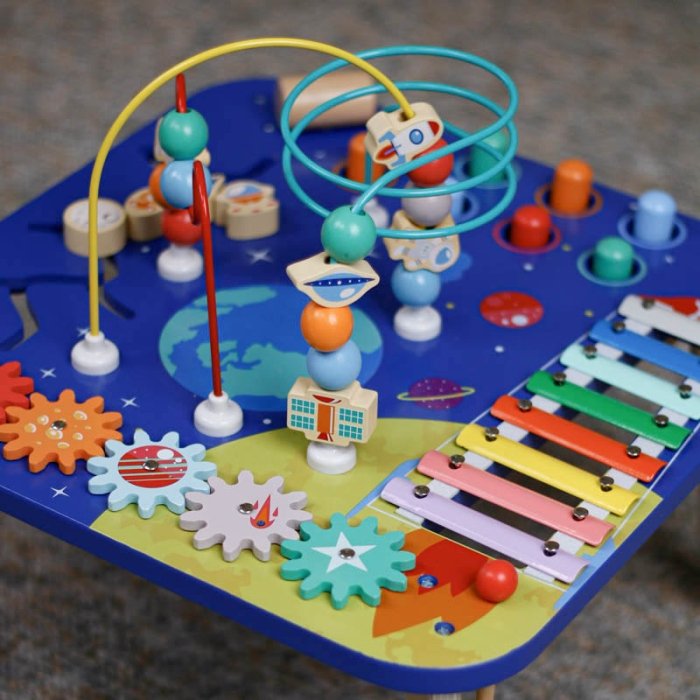 میز بازی چوبی کهکشان  کد BL20217