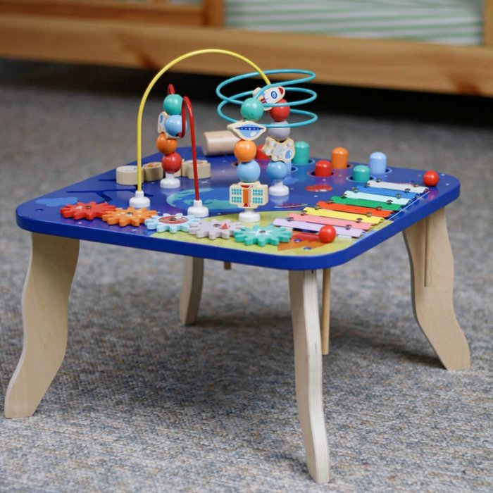 میز بازی چوبی کهکشان  کد BL20217