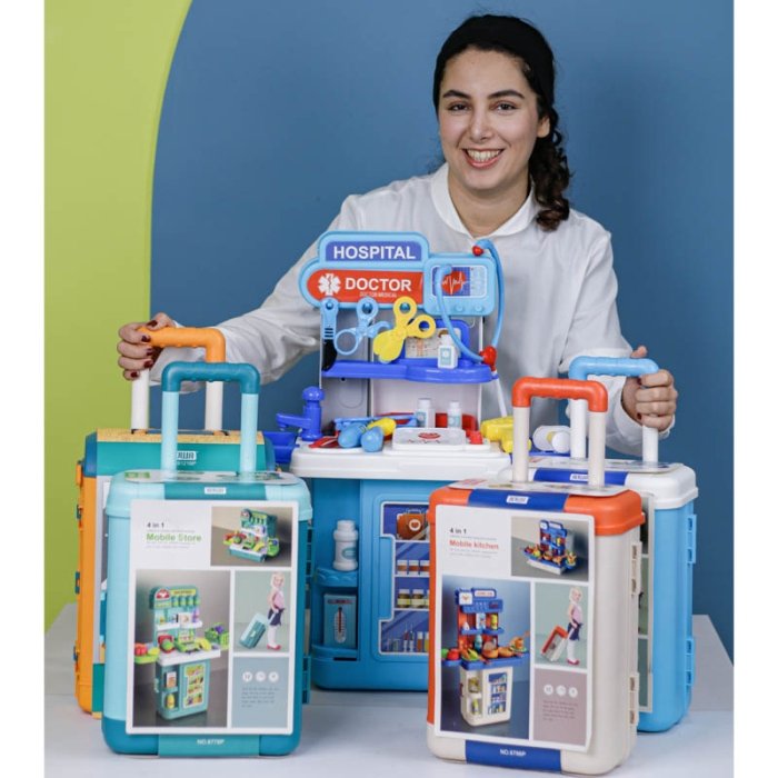 اسباب بازی پزشکی طرح چمدان کد 8390P