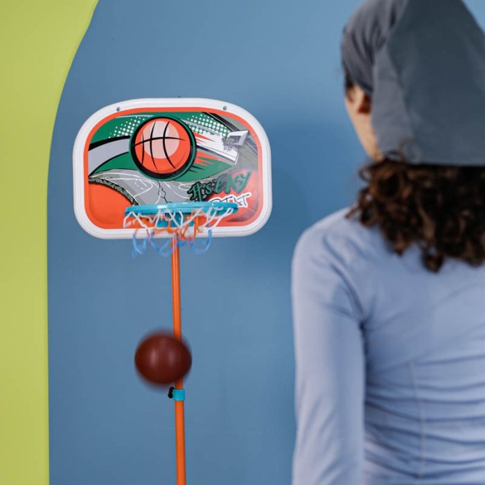 حلقه بسکتبال کودک به همراه توپ کد LQ1902