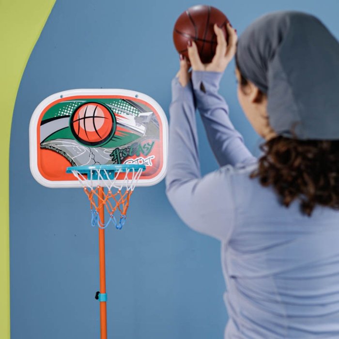 حلقه بسکتبال کودک به همراه توپ کد LQ1902