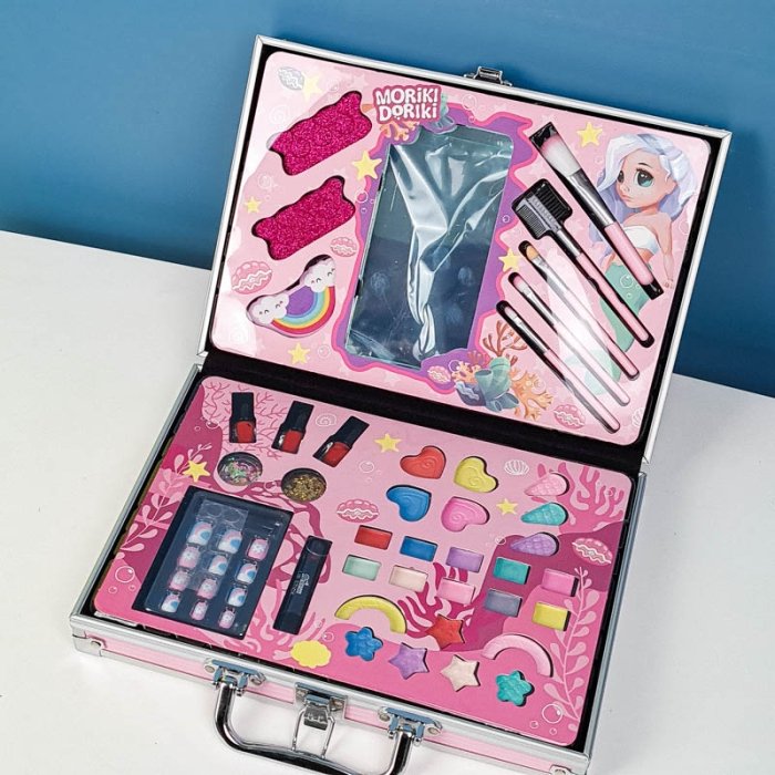 ست لوازم آرایشی کودک چمدانی کد 2060B