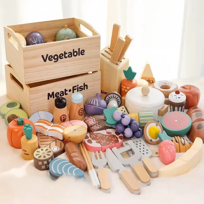 اسباب بازی استند سوپرمارکت چوبی کد KMLJ2406151