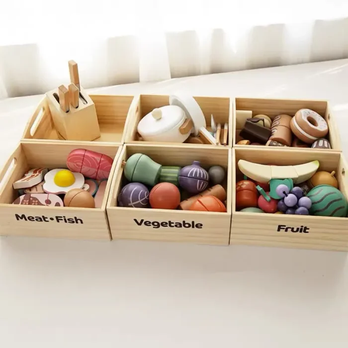 اسباب بازی استند سوپرمارکت چوبی کد KMLJ2406151